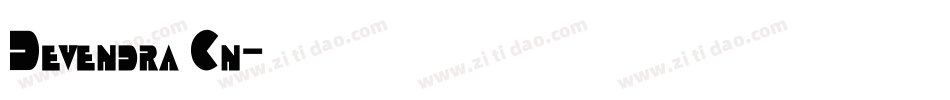 Devendra Cn字体转换